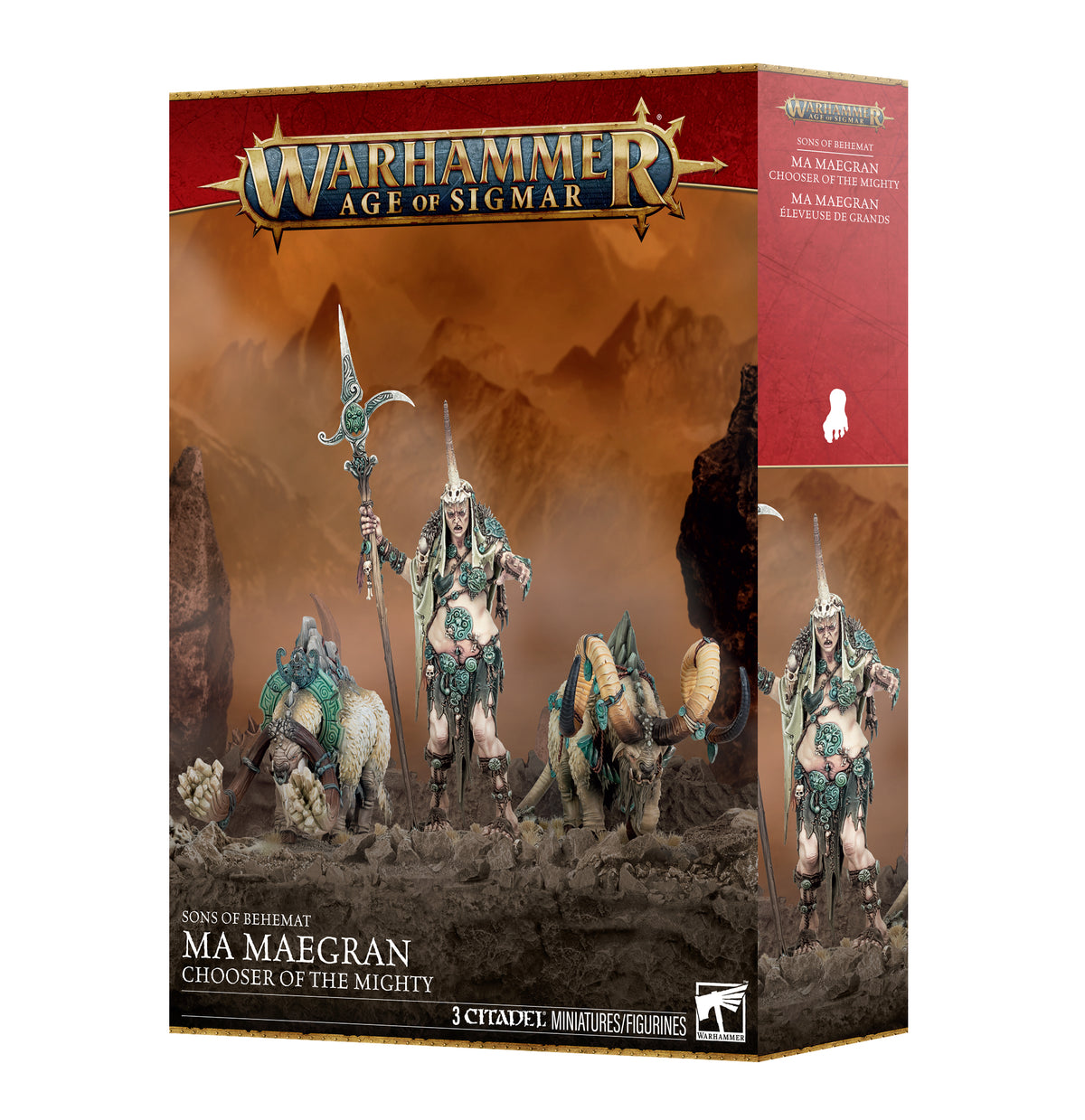 Warhammer Age of Sigmar – Sons of Behemat: Ma Maegran, Chooser of the Mighty (93-15)