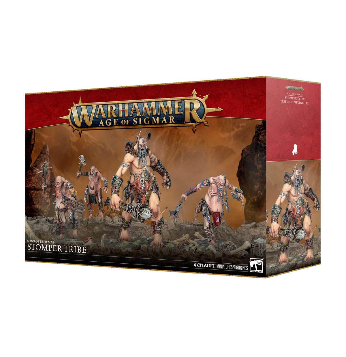 Warhammer Age of Sigmar – Sons of Behemat: Stomper Tribe (93-13)
