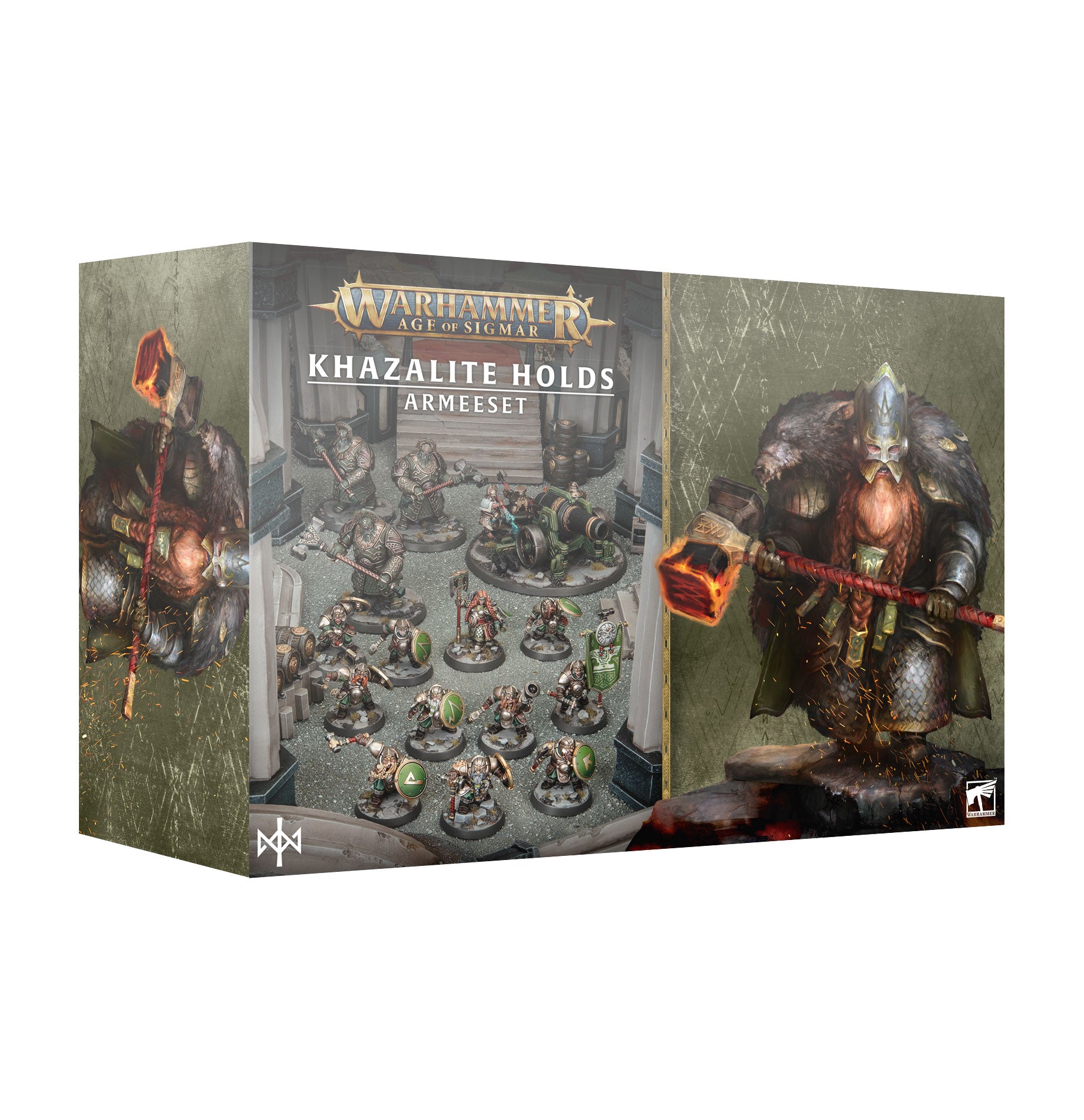Warhammer Age of Sigmar – Khazalite Holds: Army Set (German) (84-05)
