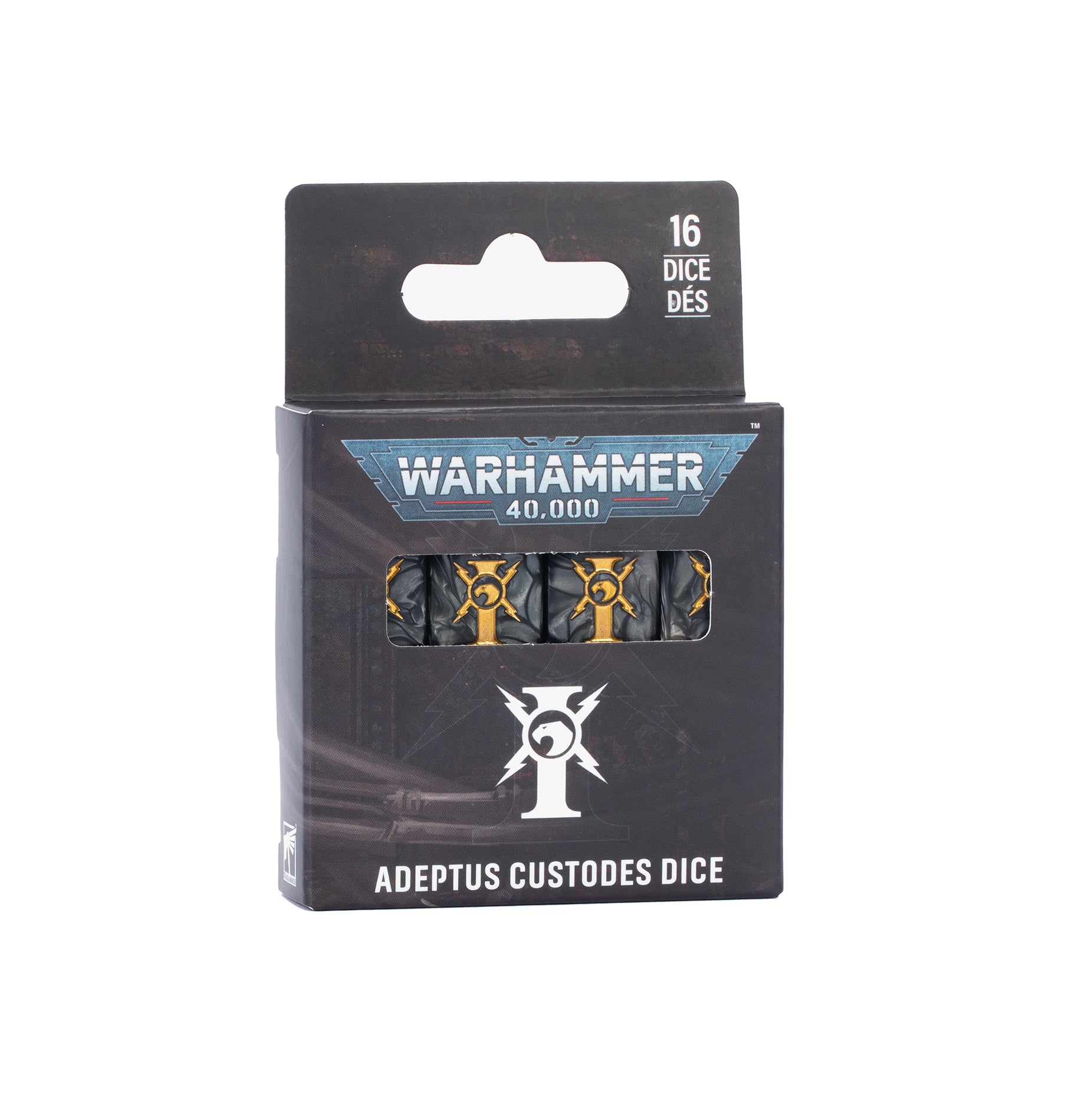 Warhammer 40.000 – Adeptus Custodes Dice (01-16)