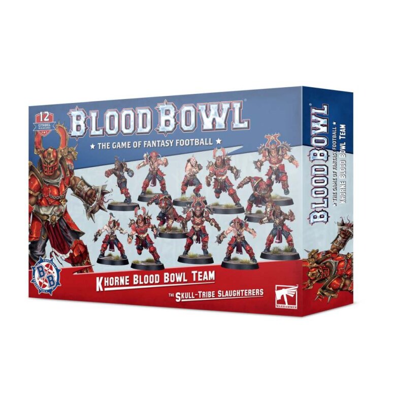 Warhammer - Blood Bowl: Khorne - The Skull-Tribe Slaughterers (202-19)