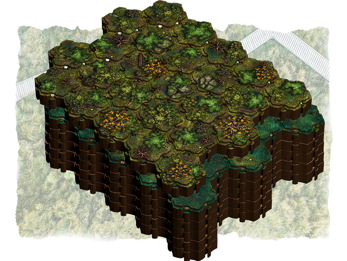 Lorescape – Terrain Tiles: Marshland Pack