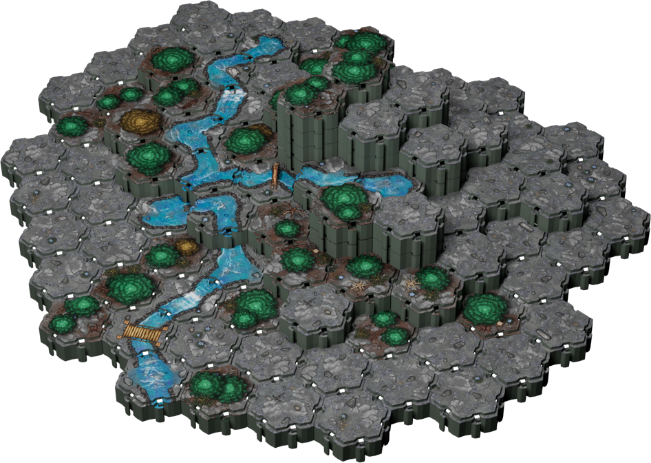 Lorescape – Terrain Tiles: Mountains Pack