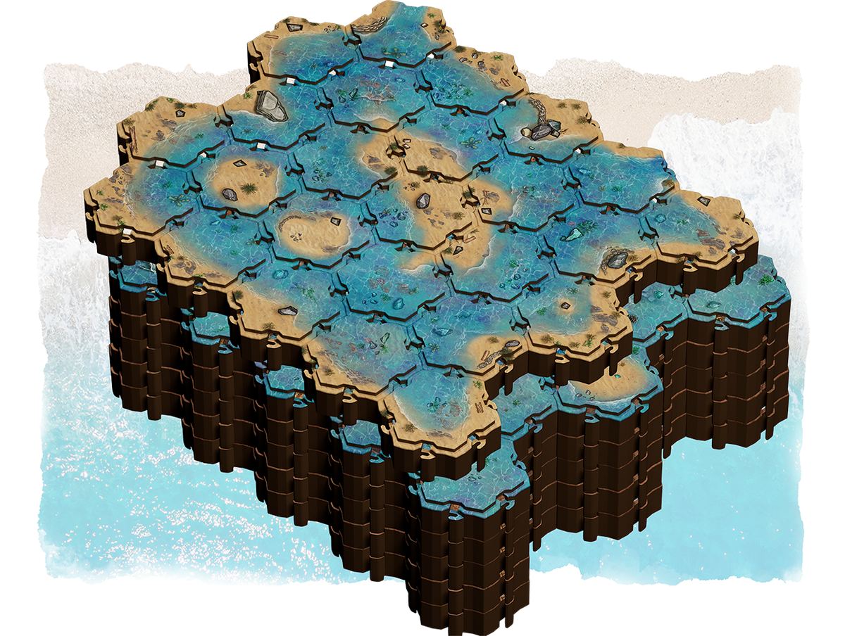 Lorescape – Terrain Tiles: Oceanic Pack