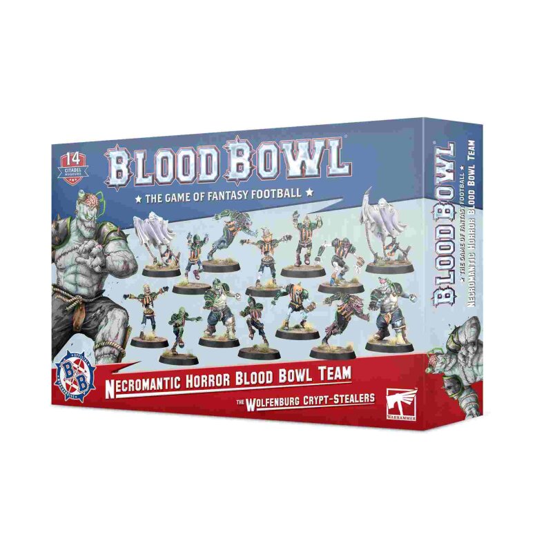 Warhammer - Blood Bowl: Necromantic Horror Team - The Wolfenburg Crypt-Stealers (202-07)