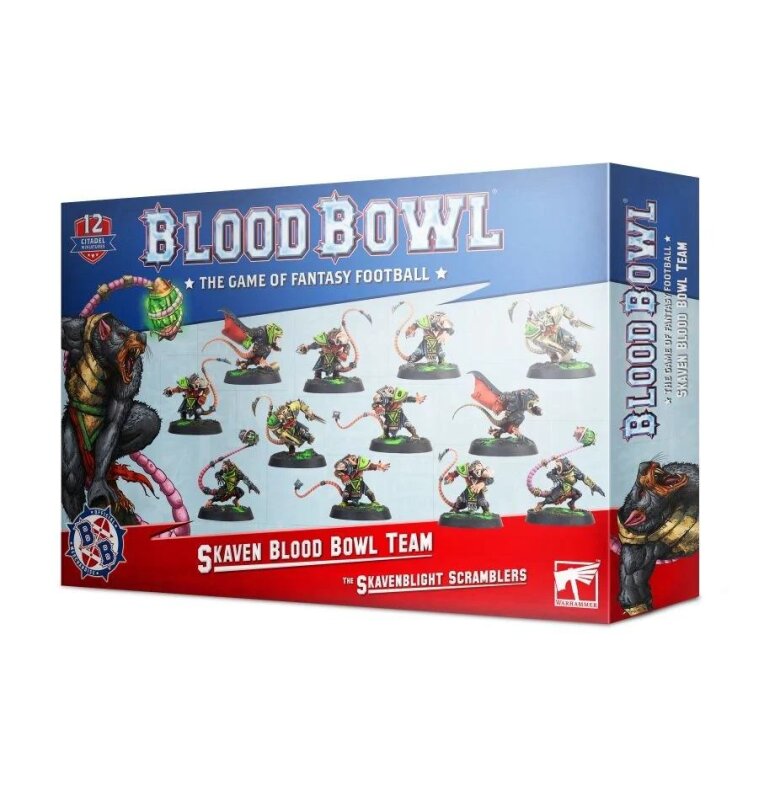 Warhammer - Blood Bowl: Skaven Team - Skavenblight Scramblers (200-11)