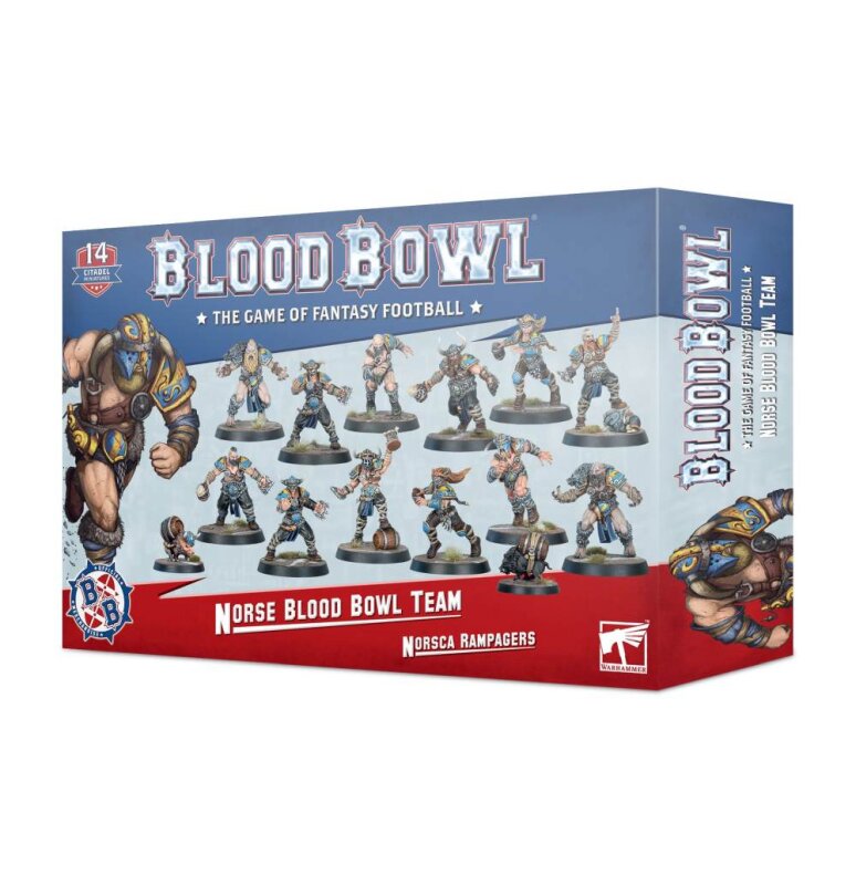 Warhammer - Blood Bowl: Norse Team - Norsca Rampagers (202-24)