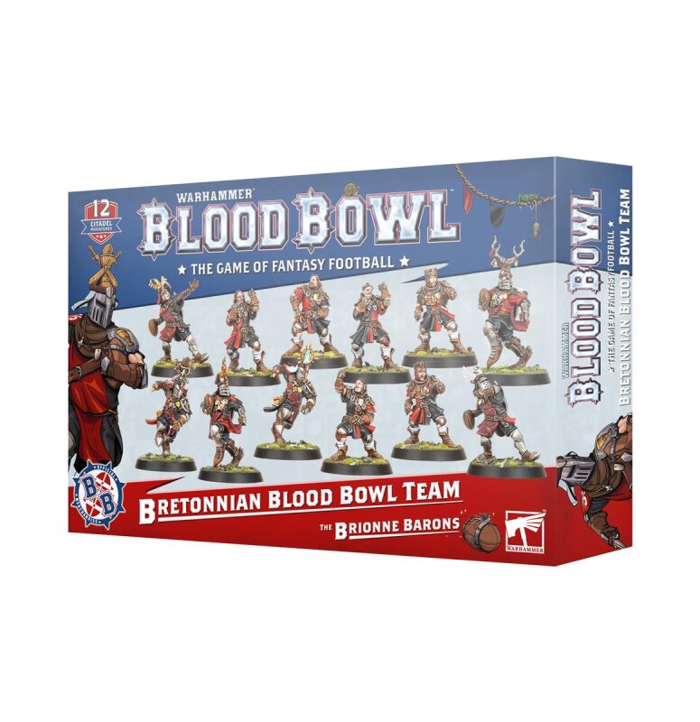 Warhammer - Blood Bowl: Bretonnian Blood Bowl Team - The Brionne Barons (202-51)