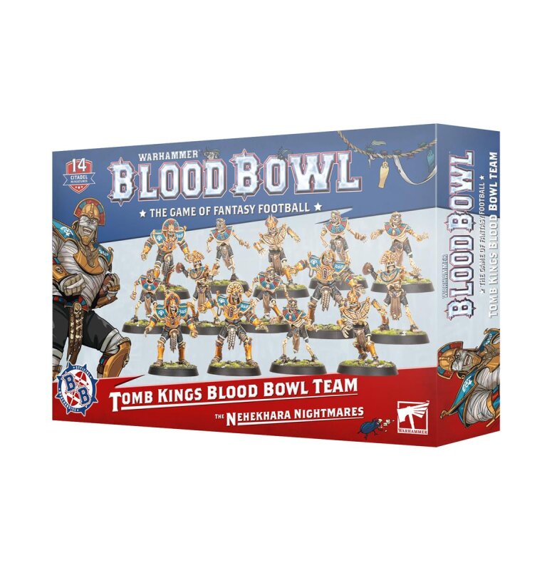 Warhammer - Blood Bowl: Tomb Kings Blood Bowl Team - The Nehekhara Nightmares (202-52)