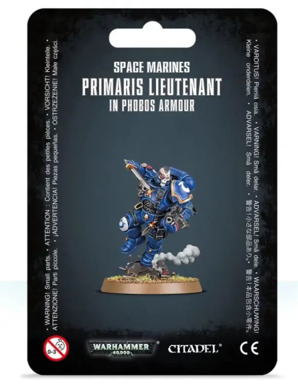 Warhammer 40,000 – Space Marines: Primaris Lieutenant in Reiver Armour (48-64)