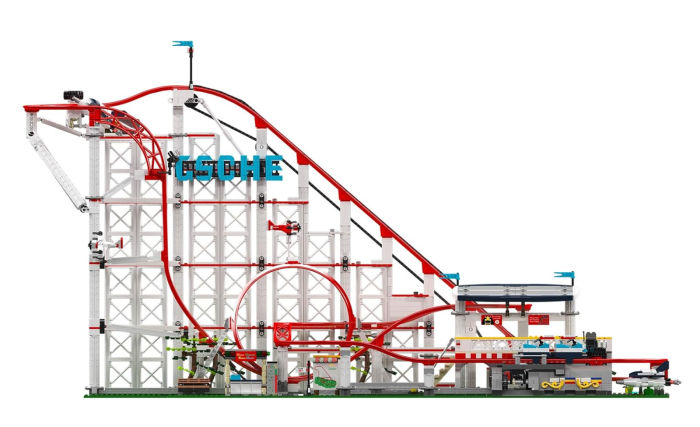Mould King®11012 - Roller Coaster - Looping Achterbahn – Bild 2