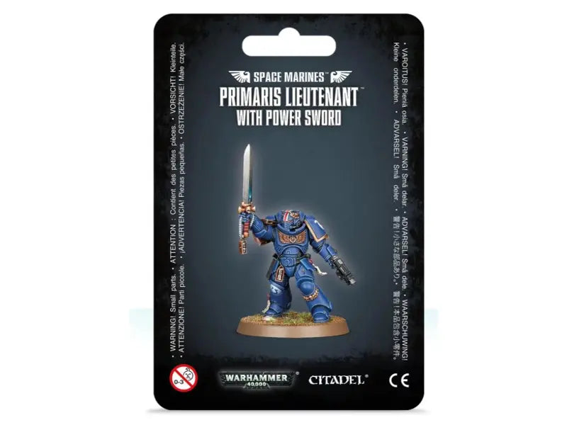 Warhammer 40,000 – Space Marines: Primaris Lieutenant with Power Sword (48-84)