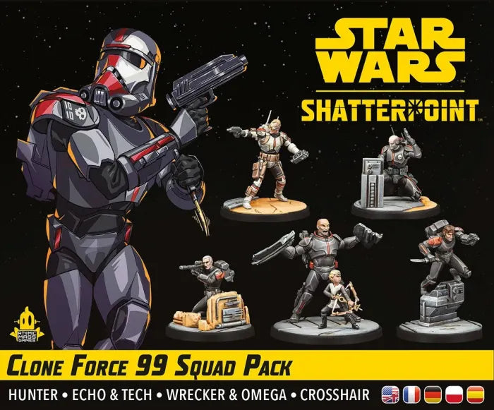 Star Wars: Shatterpoint – Clone Force 99 Squad Pack (Kloneinheit 99)