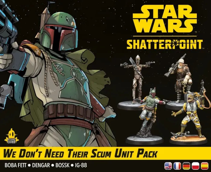 Star Wars: Shatterpoint – We Don’t Need Their Scum Squad Pack (Diesen Abschaum brauchen wir nicht)