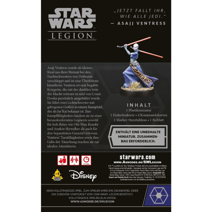 Star Wars: Legion – Asajj Ventress – Bild 4